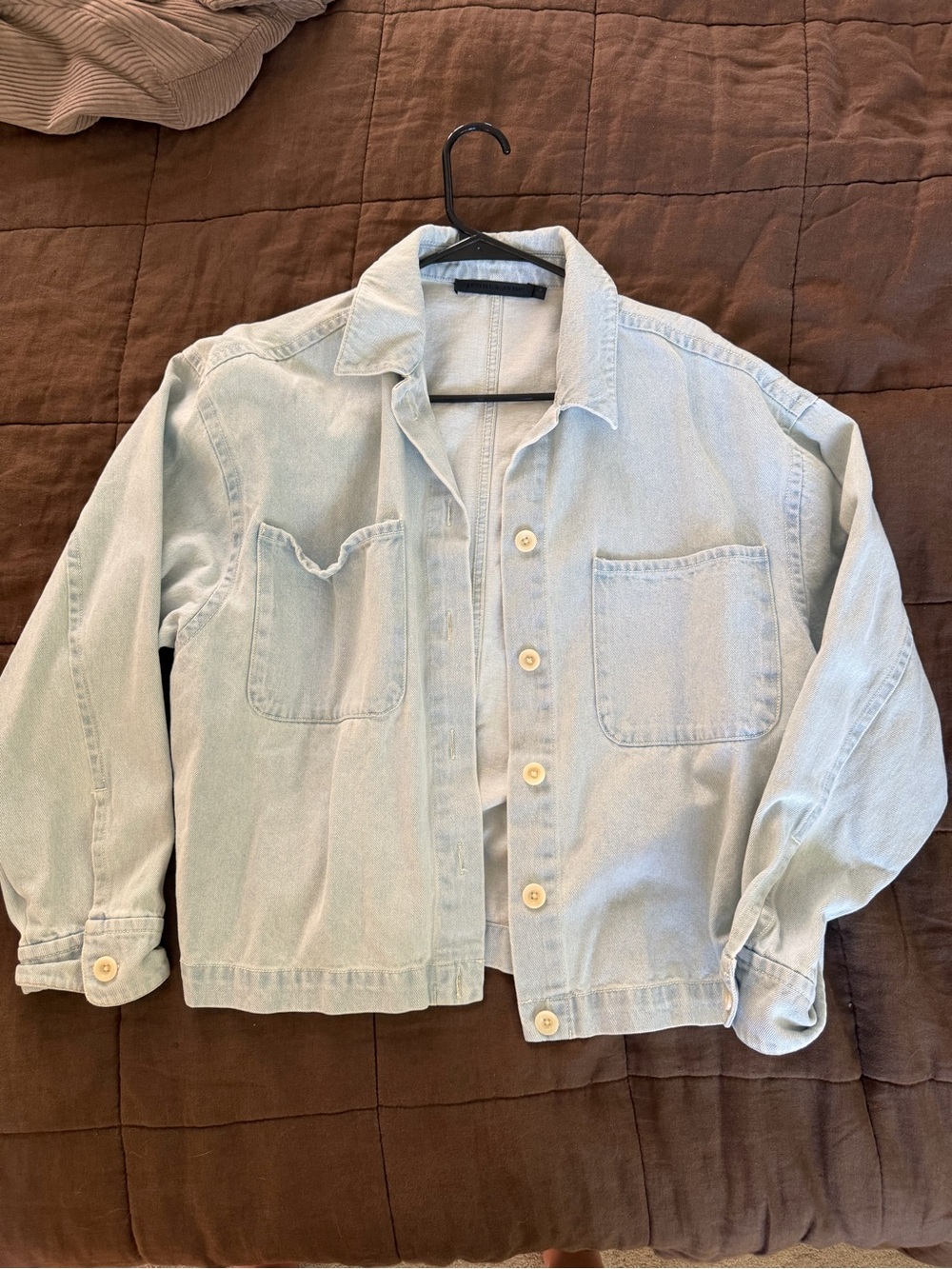 Jenni Kayne Cropped Denim Jacket Medium
